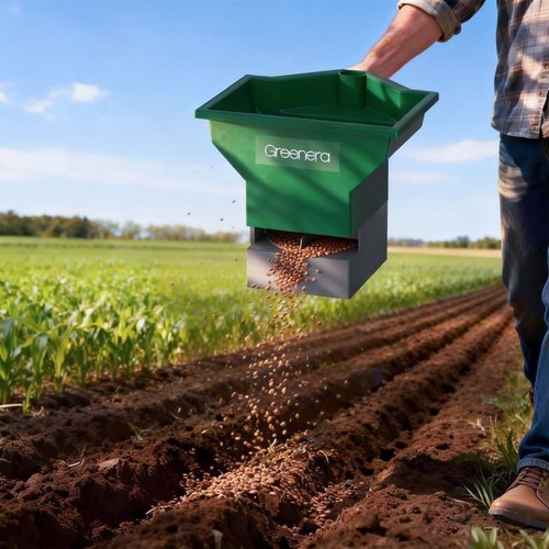 Grass seed spreader - grass,