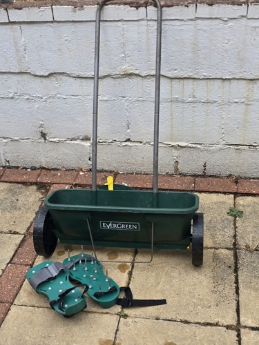 Evergreen lawn spreader - lawn, +