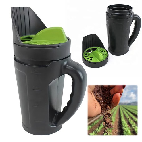 Hand spreader shaker lawn - spreader,