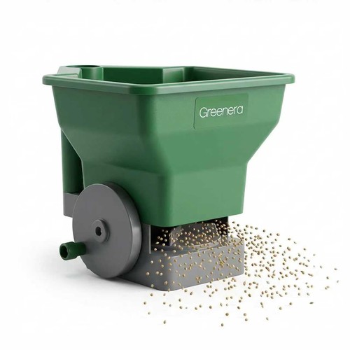Manual lawn spreader - manual, &
