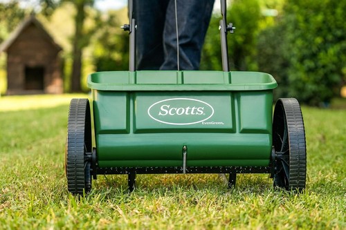 Grass seed spreader weed - seed,